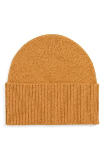 Women's Frye Wool Beanie - Orange