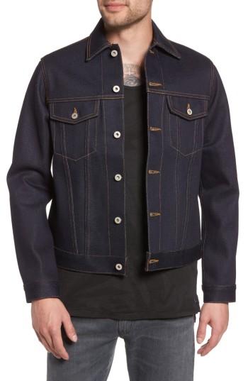 Men's Naked & Famous Denim Jacket - Blue