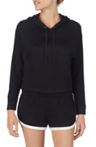 Women's Room Service Raglan Lounge Hoodie, Size - Black