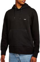 Men's Topman Classic Fit Tristan Easy Embroidered Hoodie - Black