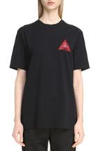 Women's Givenchy Realize Embroidered Tee - Black