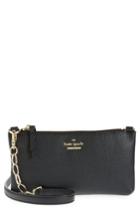 Kate Spade New York Jackson Street - Dolores Leather Crossbody Bag - Black