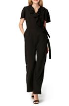Women's Bardot Goldie Sequin Stripe Jumpsuit - Black