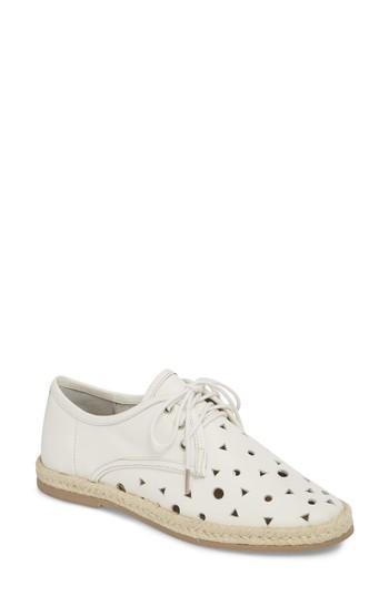 Women's Seychelles Distinguished Espadrille Derby M - White