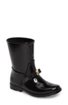 Women's Michael Michael Kors Caroline Rain Boot M - Black