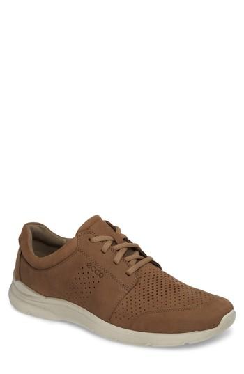 Men's Ecco Irving Lace-up Sneaker -7.5us / 41eu - Brown