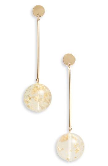 Women's Topshop Glitter Globe Drop Earrings