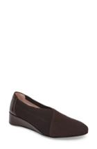 Women's Taryn Rose Celeste Wedge .5 M - Brown