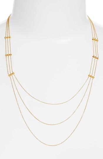 Women's Gorjana Gold Rush Multistrand Necklace