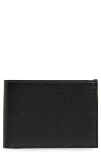 Men's Nordstrom Men's Shop Chelsea Leather Wallet - Black