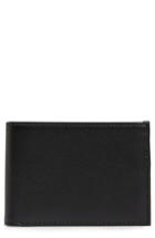 Men's Nordstrom Men's Shop Chelsea Leather Wallet - Black