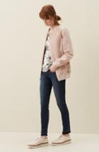 Women's Chelsea28 Lace Back Bomber Jacket - Pink