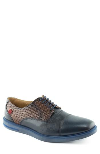 Men's Marc Joseph New York Manhattan Cap Toe Oxford M - Blue