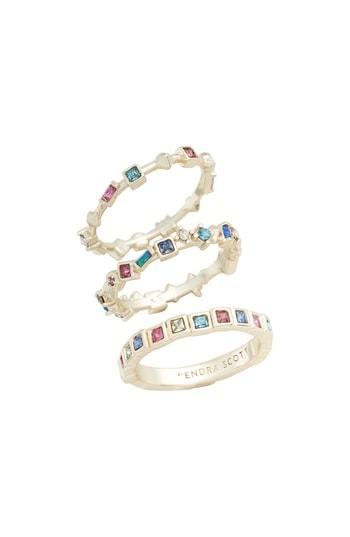Women's Kendra Scott Set Of 3 Rings