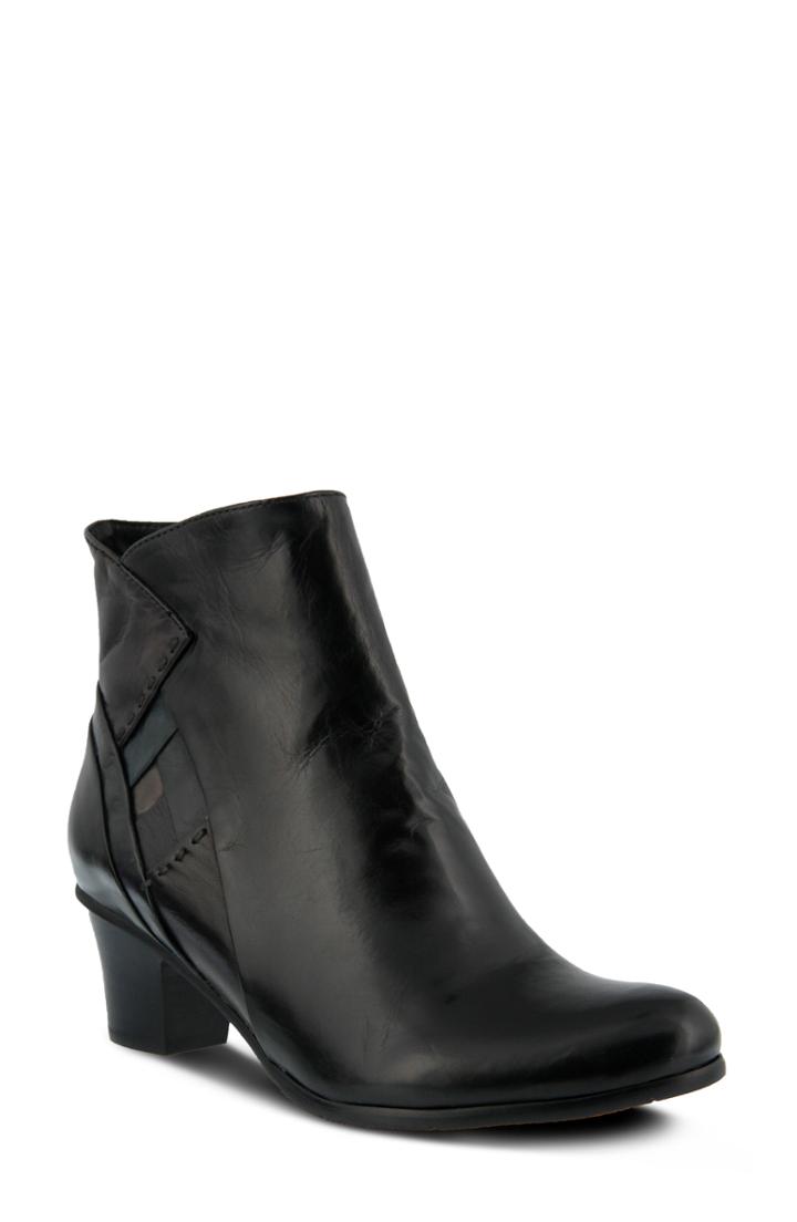 Women's Spring Step Gaspar Bootie .5-7us / 37eu - Black
