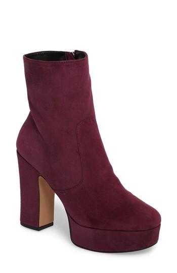 Women's Avec Les Filles Lianna Platform Bootie .5 M - Purple