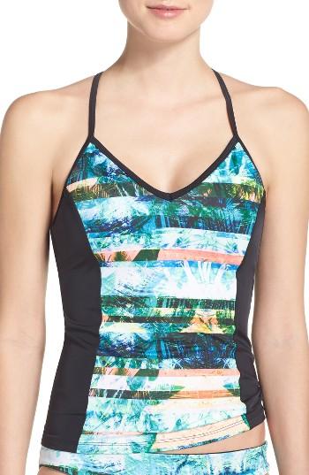 Women's Zella Print Tankini Top