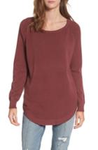 Women's Dreamers By Debut Shirttail Hem Sweater - Purple