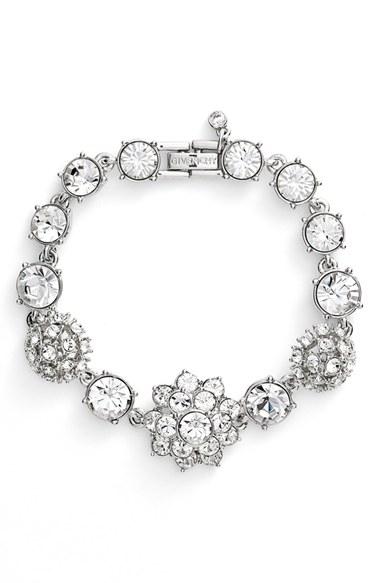Women's Givenchy Crystal Line Bracelet