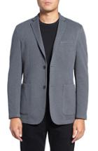 Men's Vince Camuto Slim Fit Stretch Knit Blazer - Grey