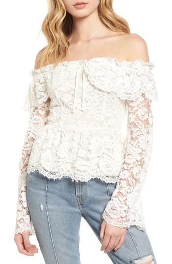 Women's Stone Cold Fox Wilshire Blouse - White