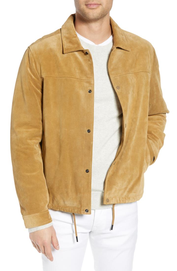 Men's Vince Fit Coach's Jacket