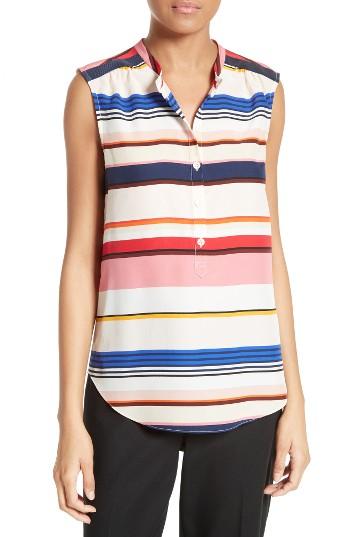 Women's Kate Spade New York Berber Stripe Silk Top