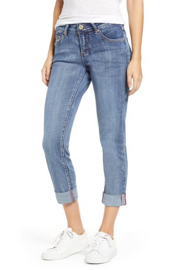 Petite Women's Jag Jeans Carter Girlfriend Jeans P - Blue