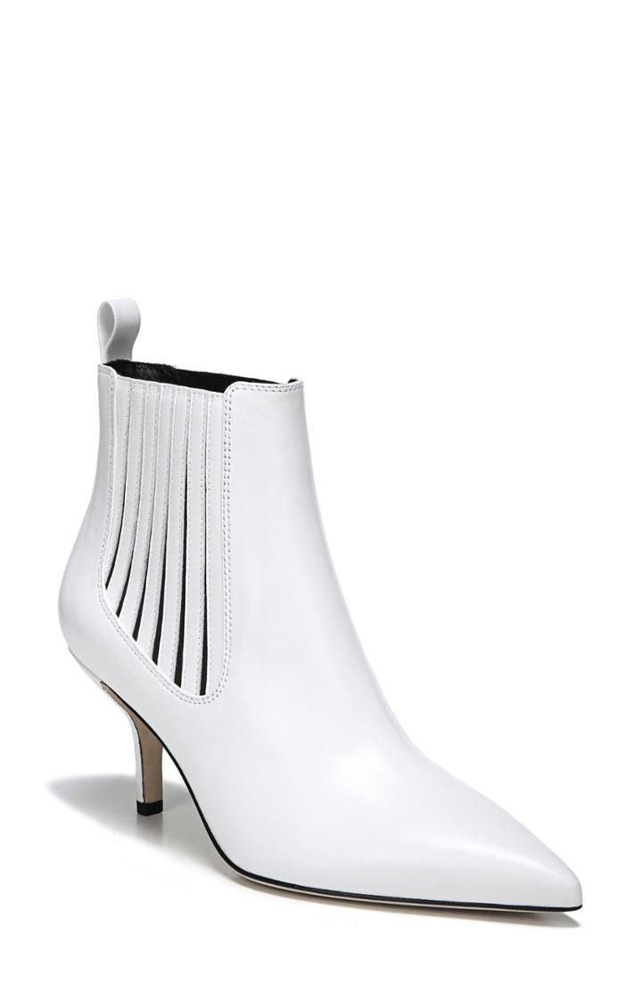Women's Diane Von Furstenberg Mollo Chelsea Bootie .5 M - Ivory