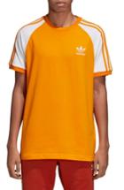 Men's Adidas Originals 3-stripes Shirt - Orange