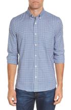 Men's Nordstrom Men's Shop Slim Fit Tech Smart Mini Check Sport Shirt