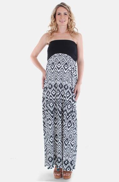 Women's Everly Grey 'grace' Strapless Maternity Dress