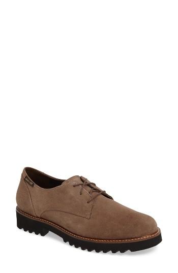 Women's Mephisto Sabatina Oxford .5 M - Brown