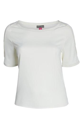 Women's Vince Camuto Trapunto Sttiched Top