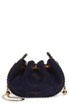 Marc Jacobs Sway Party Suede Crossbody Bag - Blue