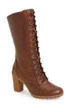 Women's Timberland 'glancy 10 Inch' Lace-up Boot .5 M - Brown