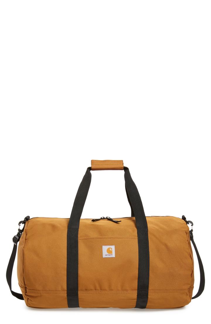 Men's Carhartt Work In Progress Wright Water Repellent Duffel Bag - Brown