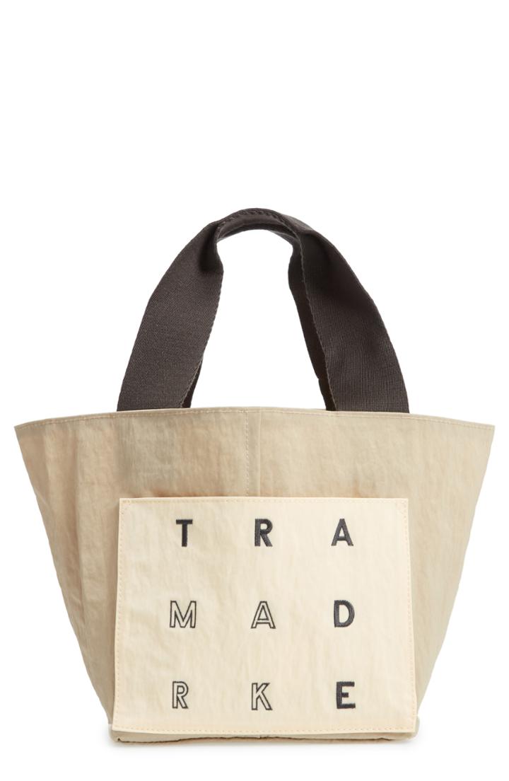 Trademark Small Reversible Nylon Tote - Beige
