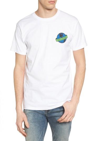 Men's Obey Dissent Globe Graphic T-shirt