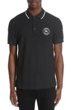 Men's Burberry Moreton Pique Polo - Grey