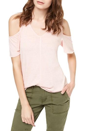 Women's Sanctuary Dahlia Cold Shoulder Tee - Orange