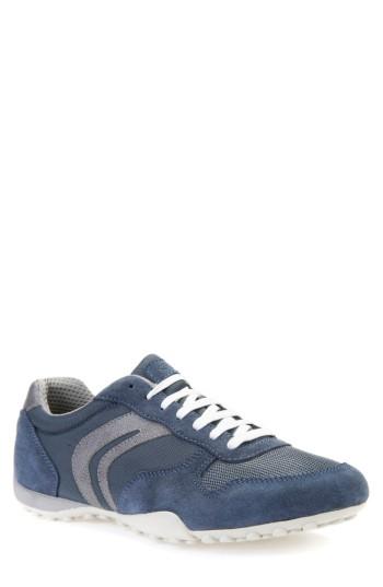 Men's Geox Uomo Snake 118 Sneaker Us / 40eu - Blue