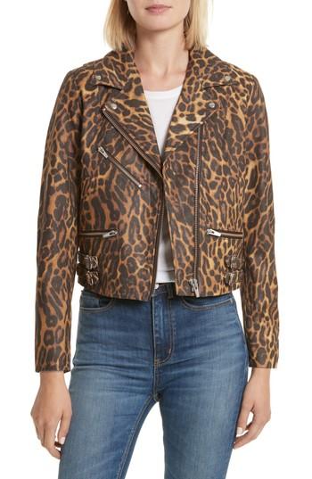 Women's Veda Safari Leather Jacket - Brown