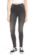 Women's Vigoss Rebel High Waist Skinny Jeans - Black