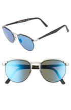 Men's L.g.r. Scorpio 52mm Polarized Sunglasses - Matte Grey/ Blue Mirror