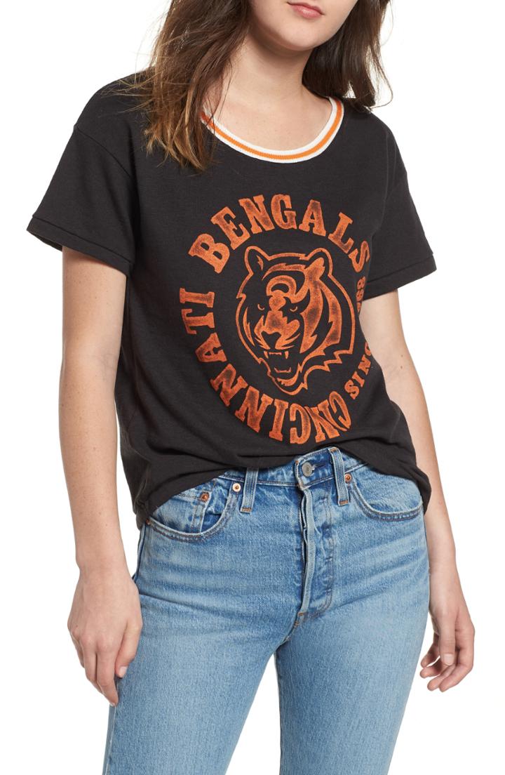 Women's Junk Food Nfl Bengals Kick Off Tee