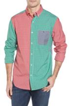 Men's Vineyard Vines Holiday Party Classic Fit Colorblock Sport Shirt