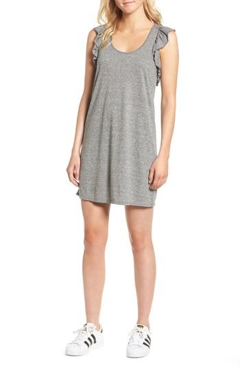 Women's Current/elliott The Cadence Racerback Dress - Grey