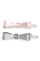 Tasha Sweet Set Of 2 Bow Clips, Size - Pink
