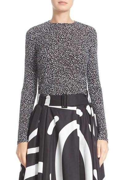 Women's Max Mara Diletta Graphic Print Jersey Tee